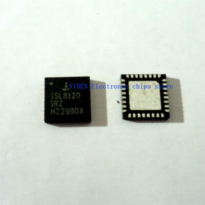 

5pcslot INTERSIL ISL8120IRZ ISL8120 QFN Dualn-Phase Buck PWM Controller with Integrated Drivers