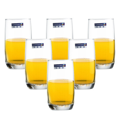 

Jingdong supermarket] Le Meiya Luminarc vineyard straight glass cup 290ml 6 only installed