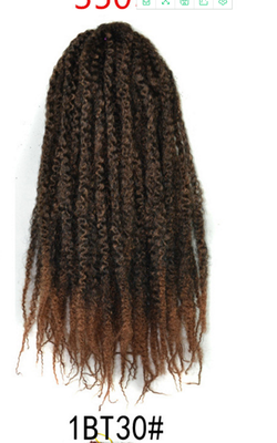 

1 Pc Color Chemical Fiber Big Wig Wig African Small Hair Fluffy Bump Head Stain Hair Extension Bar Dance Decor Fun Games
