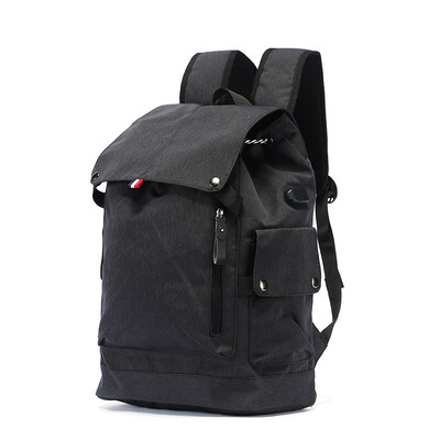 

Korean Men Canvas Backpack Travel Vintage Rucksack Students Knapsack Bag Daypack