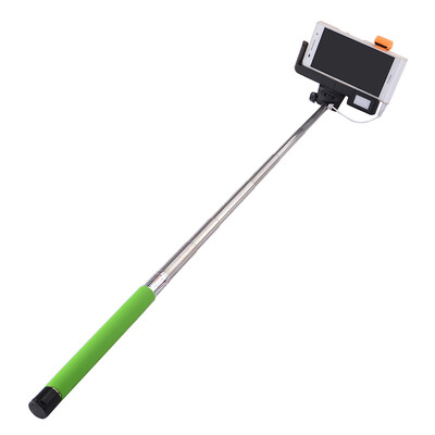 

Buself "L" Shaped Stand w LED Fill Light for Bluetooth Selfie StickBlack Orange