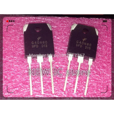 

Free Shipping 5PCS SGH40N60UFD G40N60UFD G40N60 IGBT Transistors 100%NEW