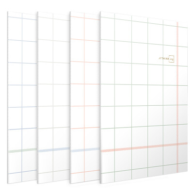 

Deli deli 4 B560 page square inch series stitching soft copybook notebook notebook FB560-01JY