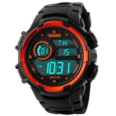 

Luxury Sports Watch Men Army Military LED Digital Relojes Mens Wristwatch Masculino 4 COLORS