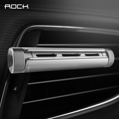 

ROCK Car Perfume Car Perfume Air outlet Fragrance Decoration Deodorant Aroma Stick Dark Grey