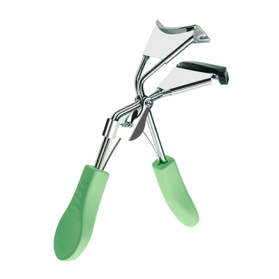 

Cool goods KUPIN elastic wide angle electric eyelash curler professional curling eyelashes non-slip handle elastic silicone strip beauty tools