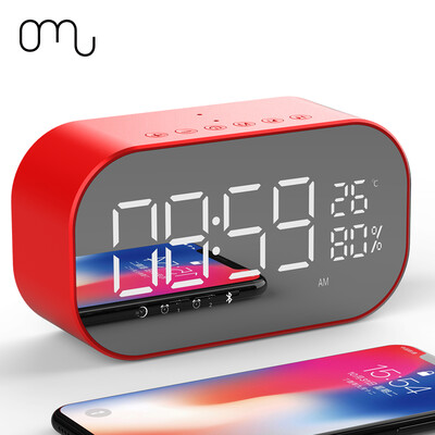 

Omu N1 Creative Двойной динамик Bluetooth-динамик Зеркальная сигнализация Беспроводная наружная мини-звуковая карта U-диск Портативный мобильный компьютер Автомобильный сабвуфер Радио Китай Красный