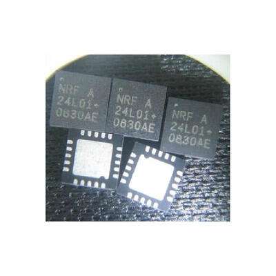 

10PCS/LOT NRF24L01 24L01 QFN radio transceiver chip original IC electronics kit in stock