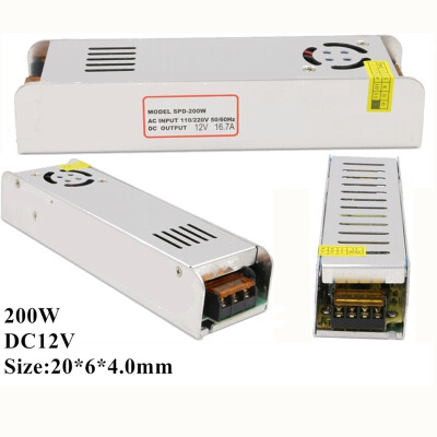 

LED Driver Power Supply AC220 to DC12V 60W 120W 200W 250W 360W LED Adapter Lighting Transformers