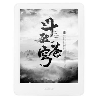 

QQ чтение чтения электронных книг CL212 легкая серия бумага бумага роман серийный онлайн погоня более автоматически переворачивать белый