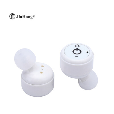 

WH X2T Близнецы беспроводной наушник блютуз шумоподавляющие наушники Гарнитура для видеоигр с магнитной коробкой питания 1500mAh