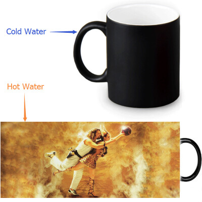 

The Big Lebowski 350ml/12oz Heat Reveal Mug Color Change Coffee Cup Sensitive Morphing Mugs Magic Mug Milk Tea Cups