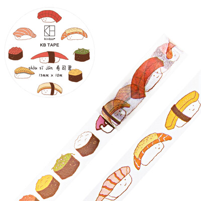 

Kinbor hand book&paper tape 25mm10m hand book sticker food sweet sweet eating DTB64164