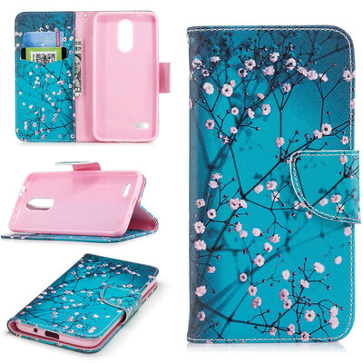 

BEFOSPEY Painting PU LeatherSoft TPU Card Slot Stand Wallet Case For LG K8201850"