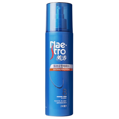 

Maestro strong styling gel water 240ml (hair wax hair fat hair gel hair styling spray)