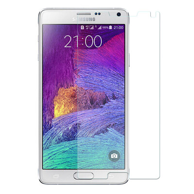 

Buself Tempered Glass Premium Ultra HD Clear/9H Hard/2.5D Curved/Anti-Scratch Screen Protector Guard for Samsung Galaxy Note 4