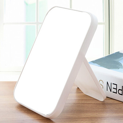 

Everything simple rectangular desktop mirror HD makeup mirror desktop dressing mirror folding portable makeup mirror JD-YS-23