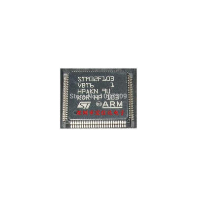 

5PCS free shipping 100 STM32F103VBT6 new original QFP100