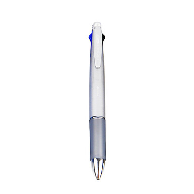 

Zebra card ZEBRA 5-in-1 multi-function pen 4 color 07 ballpoint pen 05 pencil metallic silver B4SA2