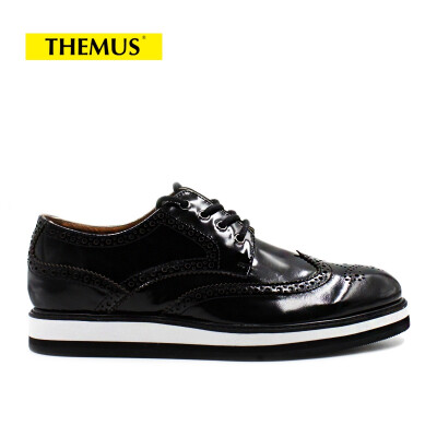 

THEMUS Oxford Flats Mens Shoes Retro Series 16033