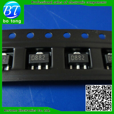

Free Shipping 50pcs/lot SMD triode SOT- 89 2SD882 D882 NPN