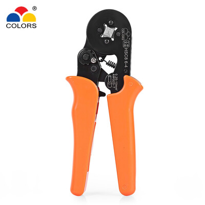 

COLORS HSC8 6-4 Self-adjusting Crimping Plier for Cable End Sleeves Ferrules