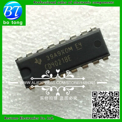 

20PCS CD4021BE DIP-16 CD4021B CD4021 DIP free shipping New Original