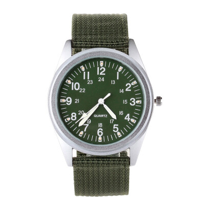 

ORKINA P104 Men's Military Style Fashionable Watches w/ Luminous Pointer -Army Green+Silver