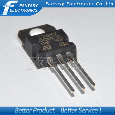 

100PCS L7808CV TO220 L7808 TO-220 7808 LM7808 MC7808 new&original IC free shipping