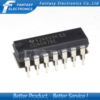 

50PCS CD4047BE DIP14 CD4047 DIP new&original IC free shipping