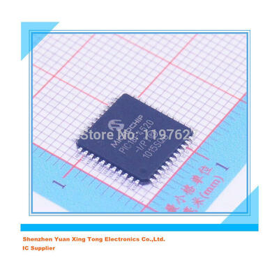 

10PCSLOT PIC18F4520-IPT TQFP44 Original IC electronics Flash Microcontrollers with 10-Bit AD&nanoWatt Technology