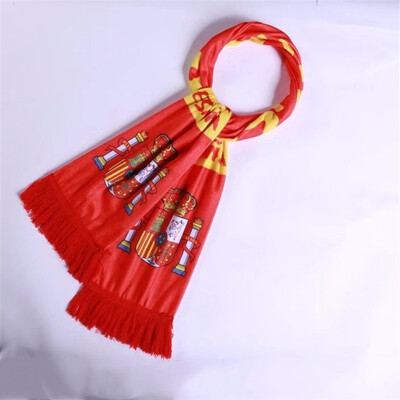 

World Cup 2018 Fan Scarf Spain Scarf Swiss Uruguay Italy England National 32 Teams Flag Banner Football Cheerleaders