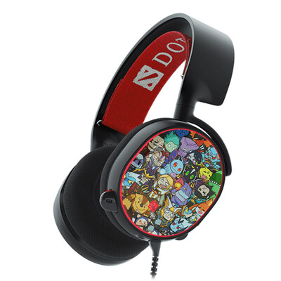 

SteelSeries Arctis Ice 5 Dota2 Edition RGB Light Jedi Survival Eat Chicken Tool Professional Microphone Gaming Headset Headset Black