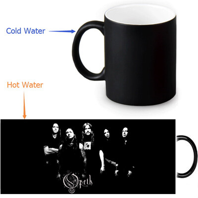 

Opeth Morphing Mug Color Change Tea Cup Волшебная молочная кружка для кофе