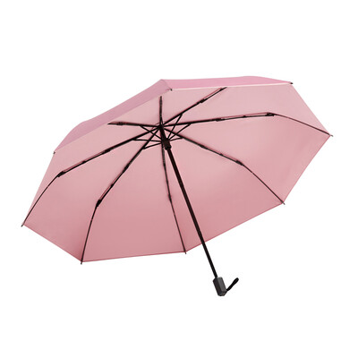 

Obolts umbrella anti-UV super sunscreen 30 black plastic simple sun umbrella sun umbrella female