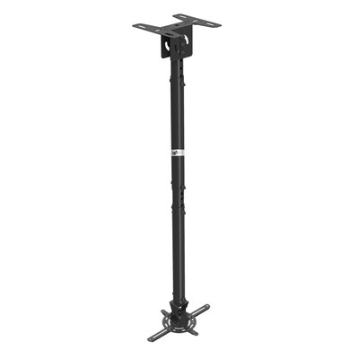 

NB T718-4 проектор вешалка проектор крепление проектор вешалка регулируемая телескопически удлиненную длину 950-1500mm (черный)