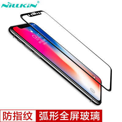 

Nillkin Apple iPhone 3 3D Full Screen Cover Взрывозащищенная закаленная стеклянная пленка / защитная пленка для мобильного телефона CP + MAX Edge Black