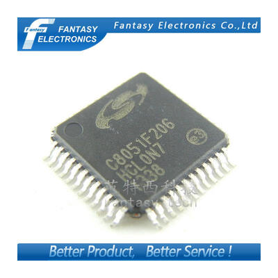 

2PCS C8051F206-GQR QFP SILICON MCU C8051F206 TQFP48 new and original IC free shipping