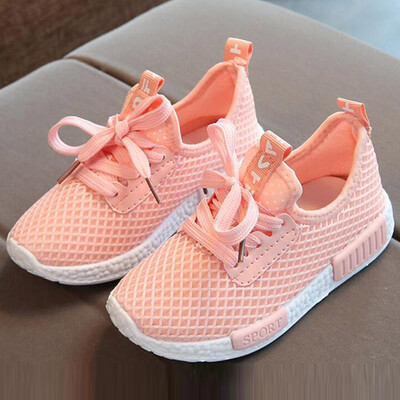 

Children Shoes New Style Mesh Breathable Soft-soled Sports Shoes