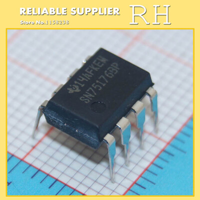 

100pcs/lot SN75176 SN75176BP DIP8 Differential line transceiver chip
