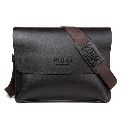 

SGARR High Quality Men Shoulder Crossbody Bag Vintage Men PU Leather Business Messenger Bag