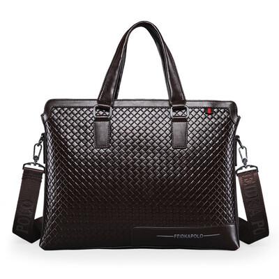 

Fashionable Mens Leather Business Bag Briefcase Crossbody Shoulder Bag Tote B-fdk9921