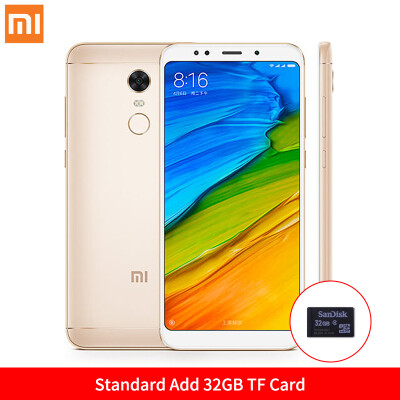 

Глобальная версия Xiaomi Redmi 5 Plus 3GB 32GB 5.99 "Full Screen Display Смартфон Snapdragon 625 Octa Core 4000mAh B20 В наличии