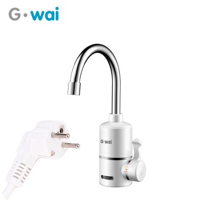 

GWAI Instant Heating Electric Faucet Kitchen Water Heating Faucet DRS-C30B8