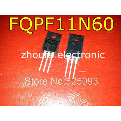 

50pcs/lot FQPF11N60 11N60 TO220F