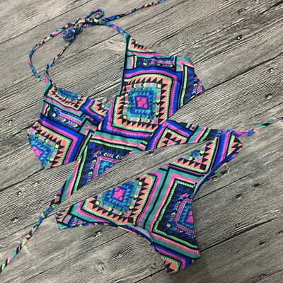 

Colorful Swimming Suit Totem Bikini New Arrival Bikini Set G36