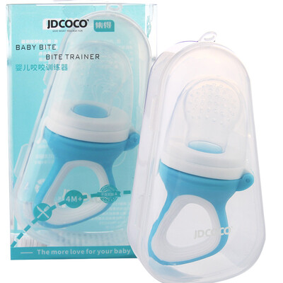 

Jide JDCOCO bite music food supplement baby food supplement fruit bite music baby molar tooth gum bite medium