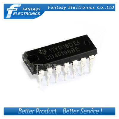 

10PCS CD40106BE DIP14 CD40106 DIP new&original IC free shipping