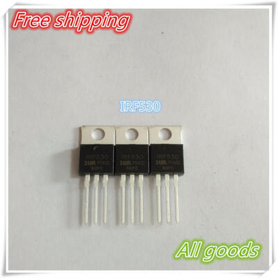 

100pcs IRF530N IRF530 TO-220 IRF530NPBF Power MOSFET N-Channel 17A 100V 100PCSLOT Free Shipping
