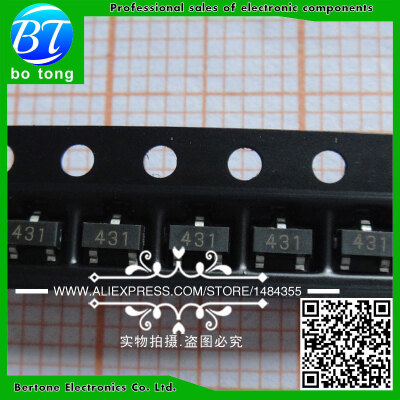 

Free shipping 3000PCS/lot SMD TL431A TL431 431 SOT-23 SMD Transistor